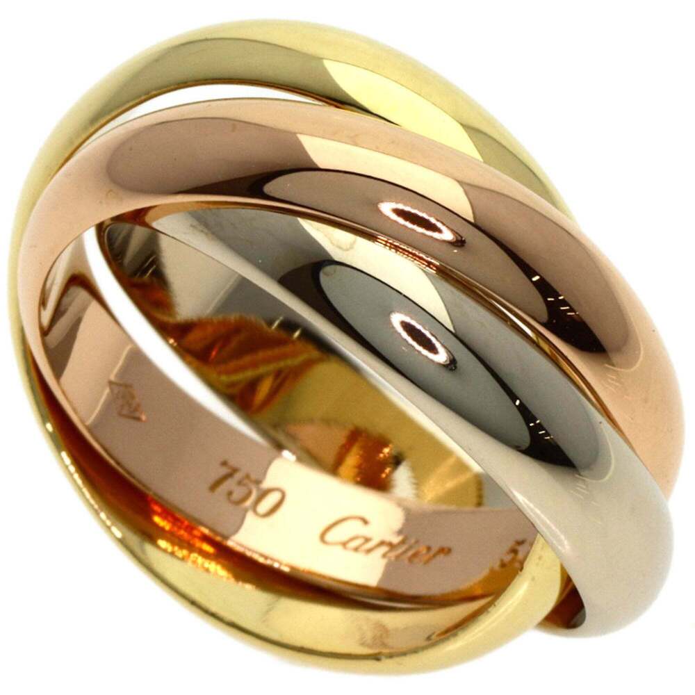 CARTIER 18k Gold Trinity Ring #51
